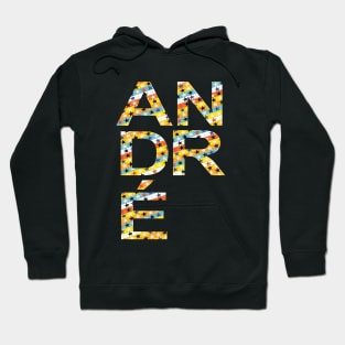 André, name, typography Hoodie
